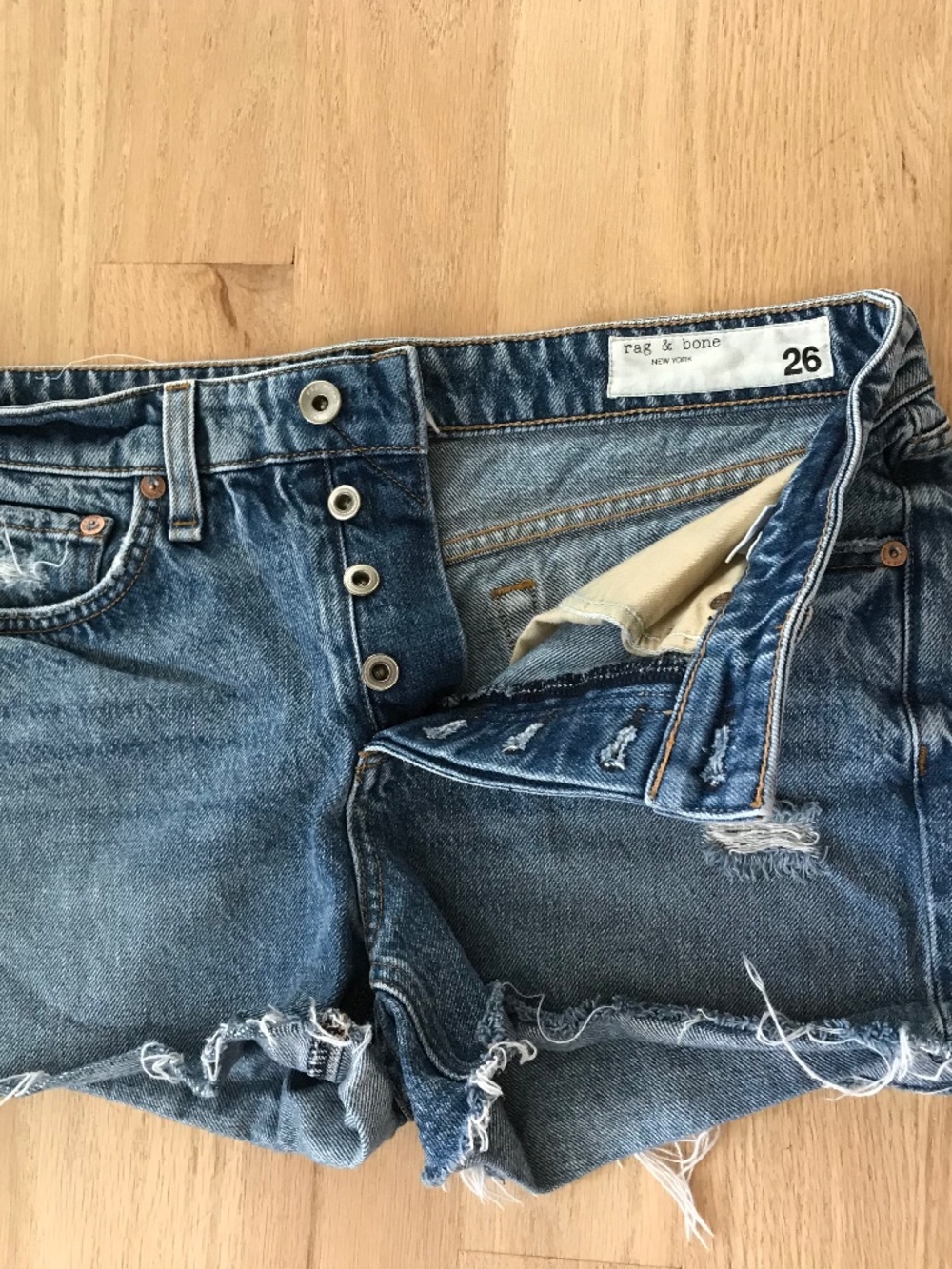 Rag & Bone denim shorts